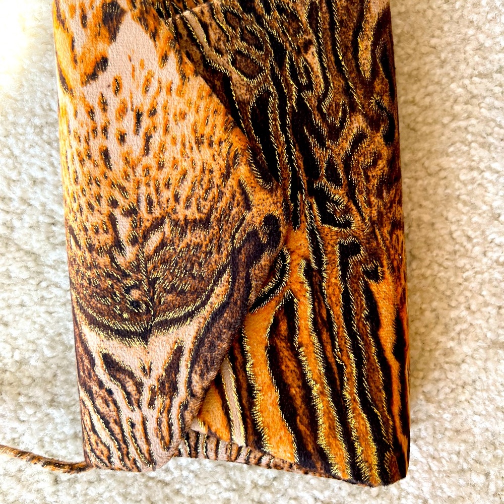 Vintage Animal Print Crossbody